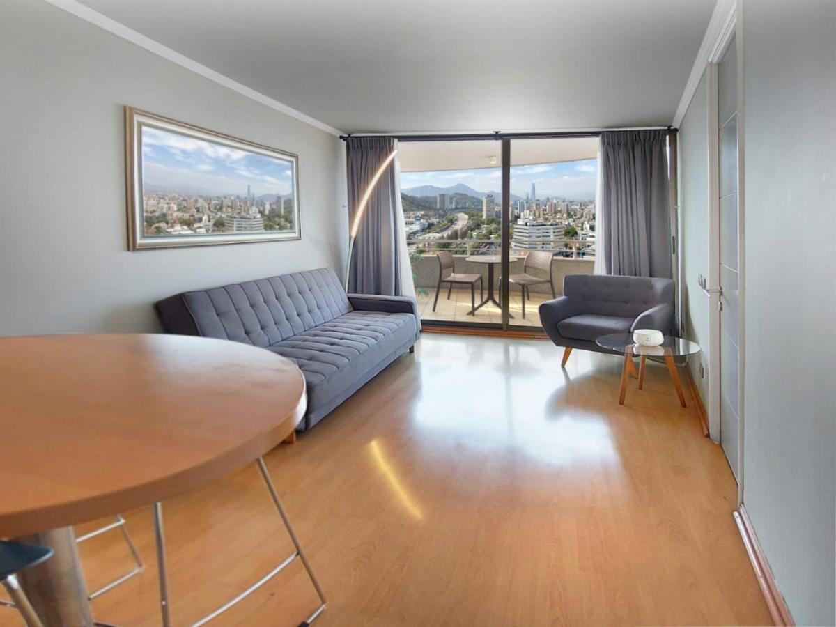 Providencia Plaza Apartment Сантяго Екстериор снимка