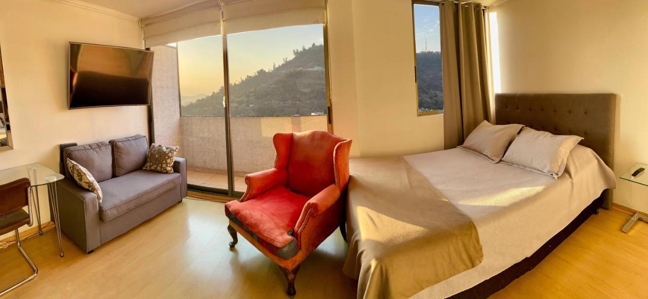 Providencia Plaza Apartment Сантяго Екстериор снимка