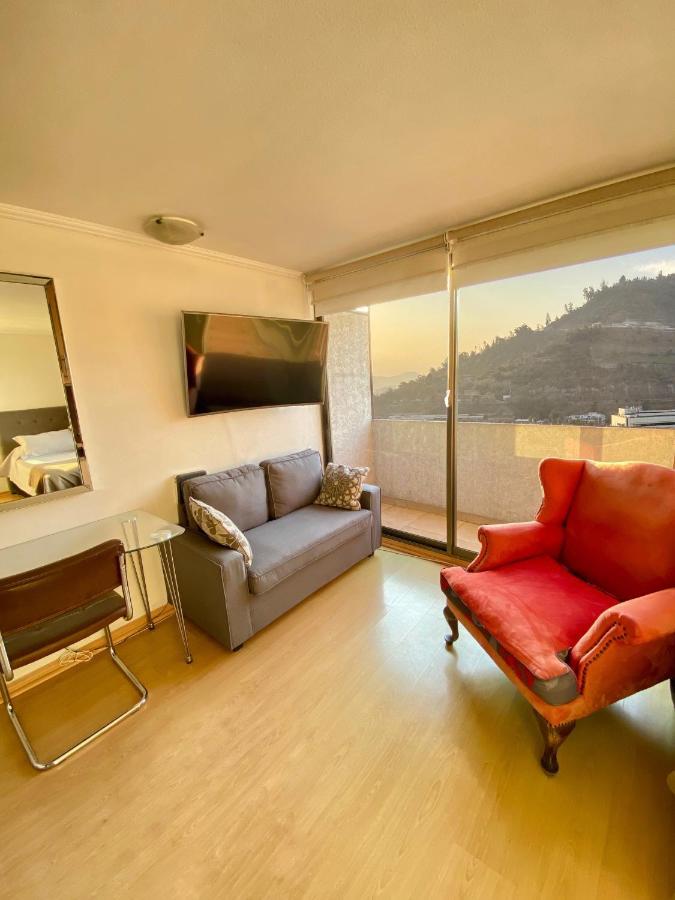 Providencia Plaza Apartment Сантяго Екстериор снимка