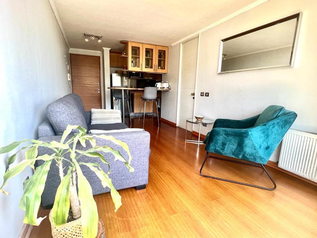 Providencia Plaza Apartment Сантяго Екстериор снимка