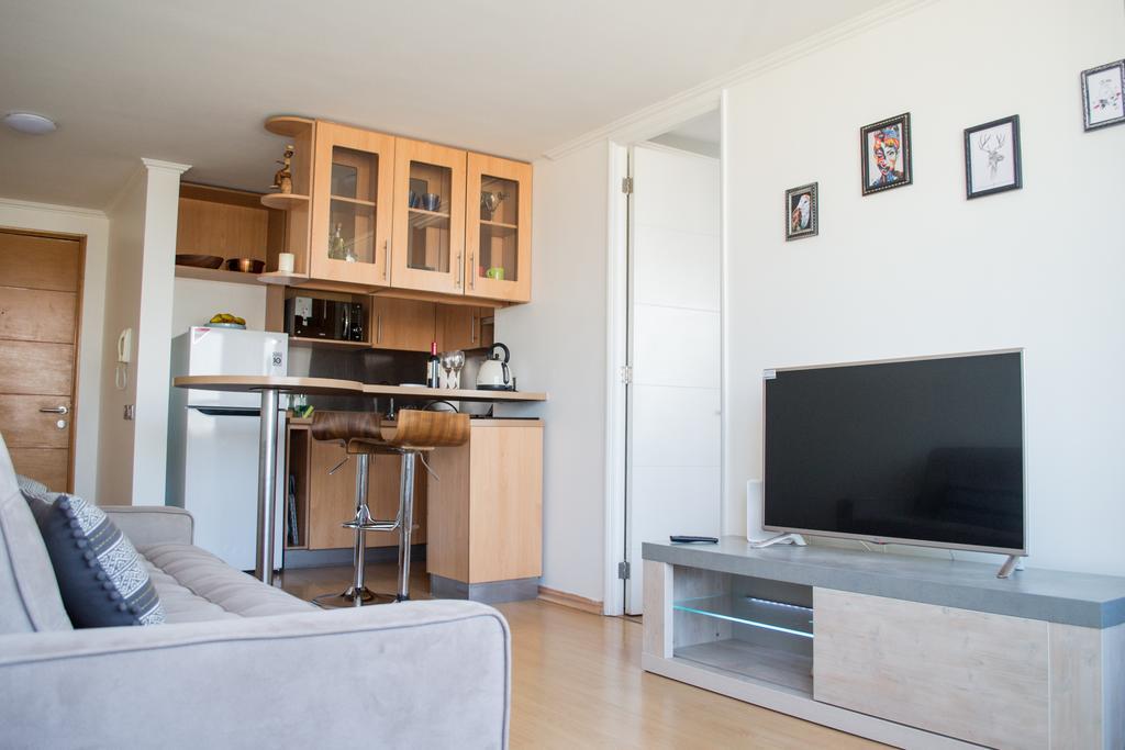 Providencia Plaza Apartment Сантяго Екстериор снимка