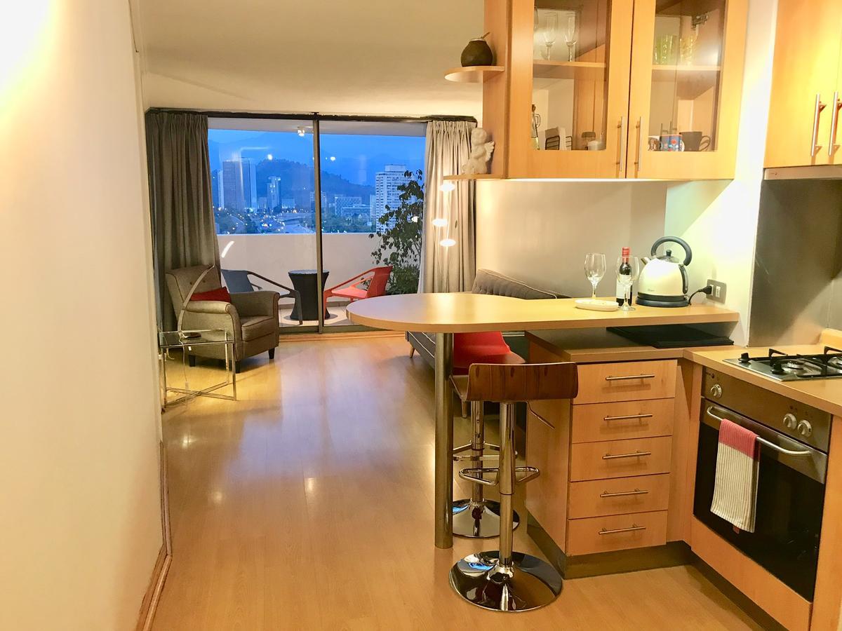 Providencia Plaza Apartment Сантяго Екстериор снимка